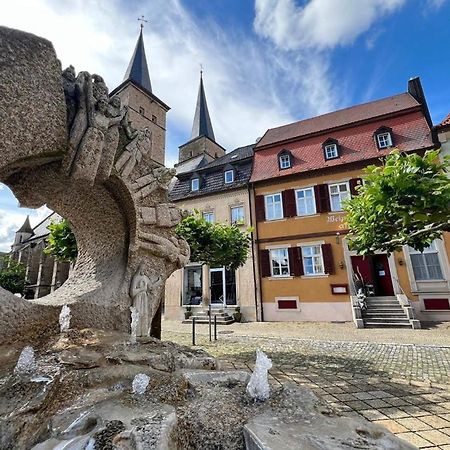Hotel Weinstube Am Markt Gerolzhofen Eksteriør bilde