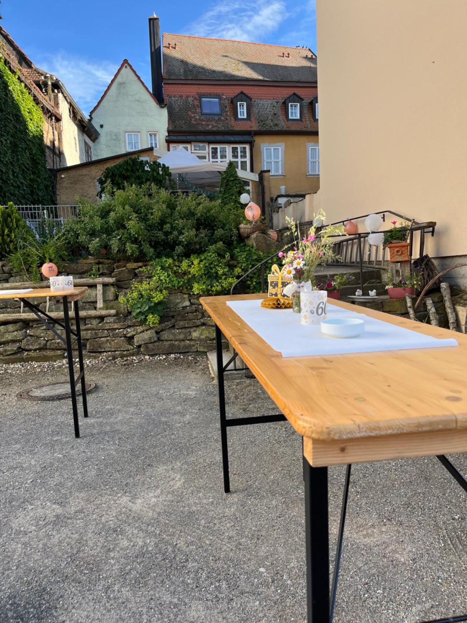 Hotel Weinstube Am Markt Gerolzhofen Eksteriør bilde