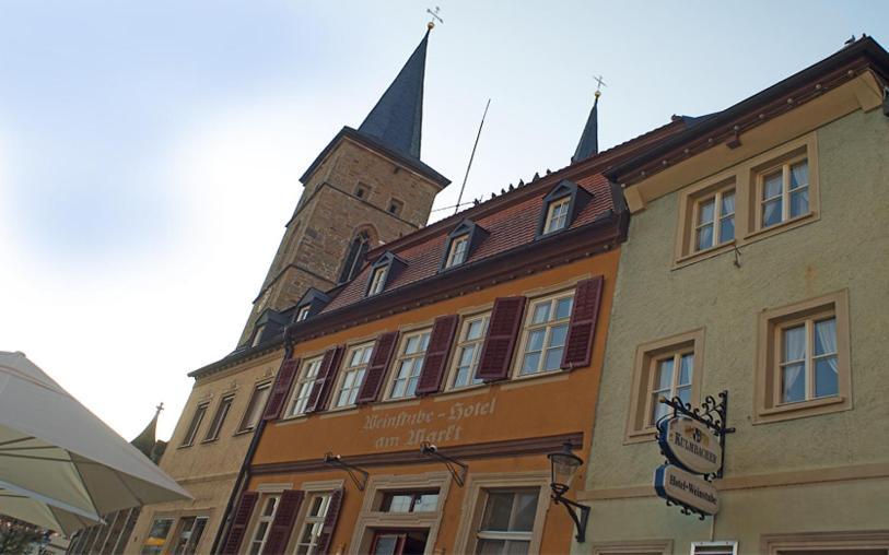 Hotel Weinstube Am Markt Gerolzhofen Eksteriør bilde